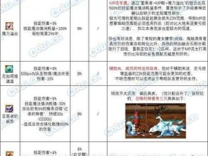 全民奇迹剑士魂石顶级组合揭秘：探索最佳搭配策略与运用之道