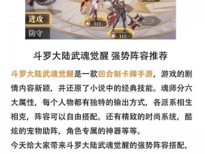 《斗罗大陆：武魂觉醒》星斗记事1-1攻略：通关阵容推荐及实战解析