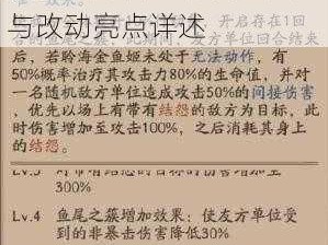 阴阳师聆海金鱼姬技能深度调整解析：新技能特性与改动亮点详述