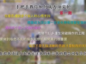 《代号：灵全面解析——战斗技巧精华一览，实战攻略助你成为顶尖高手》