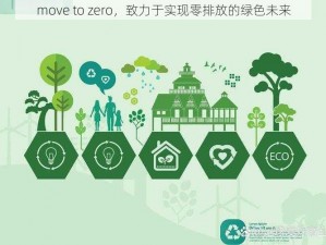 move to zero，致力于实现零排放的绿色未来