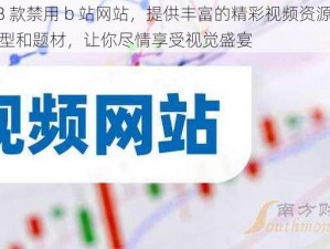 夜里 18 款禁用 b 站网站，提供丰富的精彩视频资源，涵盖各种类型和题材，让你尽情享受视觉盛宴