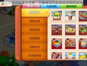 美食小当家完美通关攻略：从新手入门到烹饪大师的技巧详解