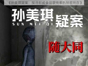 《孙美琪疑案：探寻郎威食品袋线索的秘密所在》