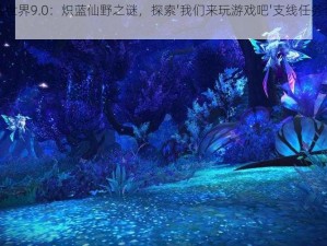 魔兽世界9.0：炽蓝仙野之谜，探索'我们来玩游戏吧'支线任务全攻略