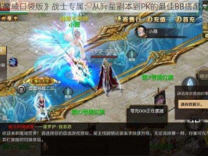 《魔域口袋版》战士专属：从升星副本到PK的最佳BB搭配分析