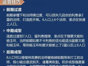 王者模拟战S1赛季尧天刺阵容运营思路详解：策略节奏与实战运用分享