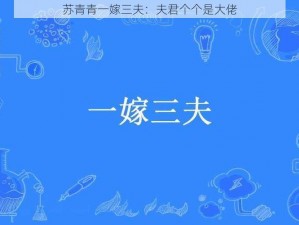 苏青青一嫁三夫：夫君个个是大佬