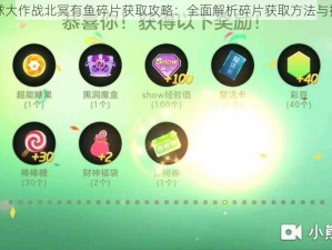 球球大作战北冥有鱼碎片获取攻略：全面解析碎片获取方法与技巧