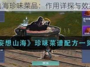 妄想山海珍味菜品：作用详探与效果解析