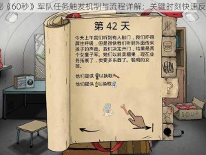 《揭秘《60秒》军队任务触发机制与流程详解：关键时刻快速反应之旅