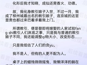 肉欲公车系 500 章：成年人的私密空间，体验前所未有的快感