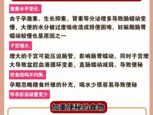 为什么孕妇会吃大便？如何应对这种情况？