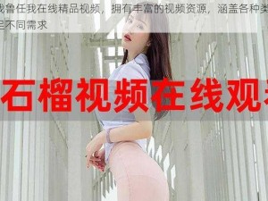 任我鲁任我在线精品视频，拥有丰富的视频资源，涵盖各种类型，满足不同需求