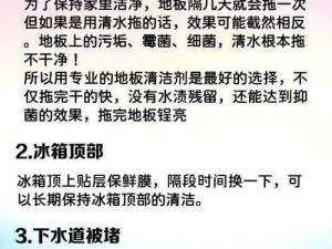 烧脑大作战第106关揭秘：用什么拖地最干净？揭秘最佳清洁工具的选择之道