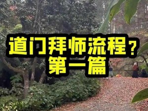 江湖情缘欧阳家拜师任务全攻略：教你轻松完成拜师任务