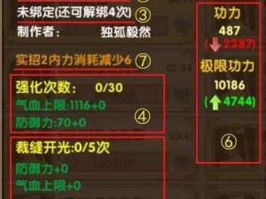 九阴真经手游装备开光攻略：详解开光流程与技巧