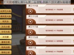 料理次元困难模式第1-6关三星攻略详解：图文通关秘籍全解析