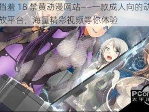 无遮挡羞 18 禁黄动漫网站——一款成人向的动漫视频播放平台，海量精彩视频等你体验