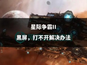 星际争霸2：群虫之心黑屏故障解决指南：有效应对游戏运行中的