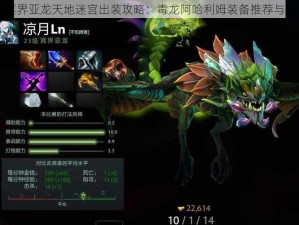 DOTA2冥界亚龙天地迷宫出装攻略：毒龙阿哈利姆装备推荐与战术解析