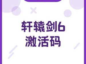 轩辕剑6数字版激活码激活次数限制及使用策略