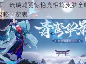 阴阳师：琉璃鸩羽惊艳亮相鸩皮肤全解析及获取攻略一览表