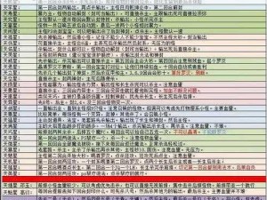 全民梦幻天罡职业技能解析天罡职业辅助技能分析