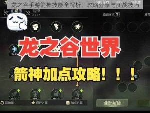 龙之谷手游箭神技能全解析：攻略分享与实战技巧