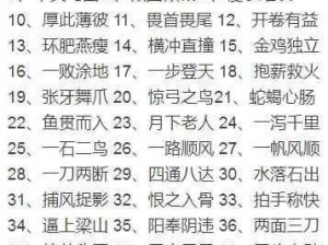 微信成语猜猜看贡士第36关答案是什么贡士关卡答案大全