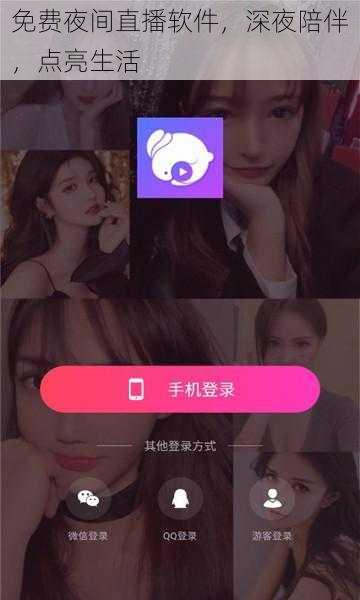 免费夜间直播软件，深夜陪伴，点亮生活