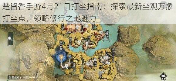 楚留香手游4月21日打坐指南：探索最新坐观万象打坐点，领略修行之地魅力