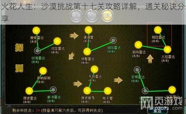 火花人生：沙漠挑战第十七关攻略详解，通关秘诀分享