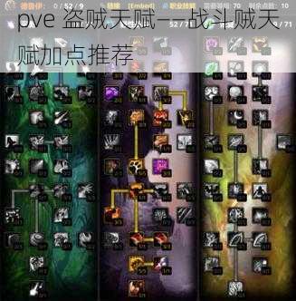 pve 盗贼天赋——战斗贼天赋加点推荐