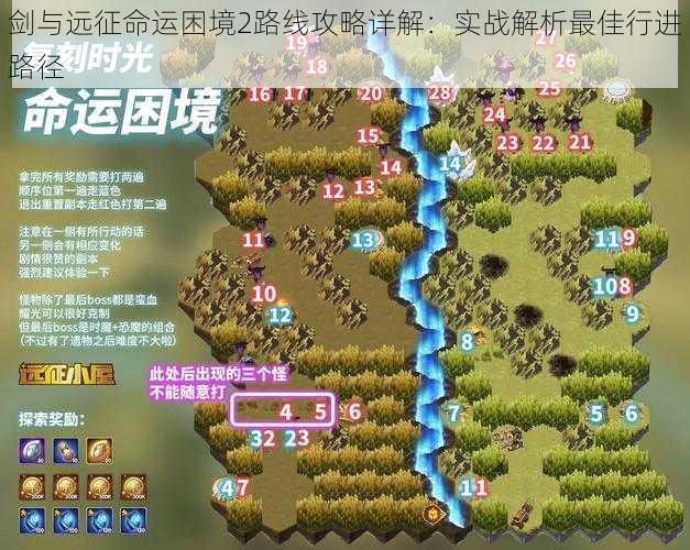 剑与远征命运困境2路线攻略详解：实战解析最佳行进路径