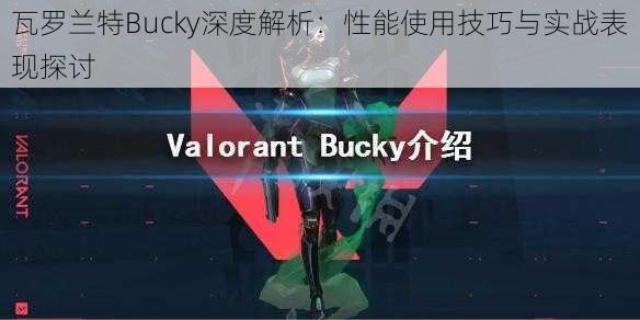 瓦罗兰特Bucky深度解析：性能使用技巧与实战表现探讨