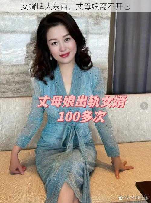 女婿牌大东西，丈母娘离不开它