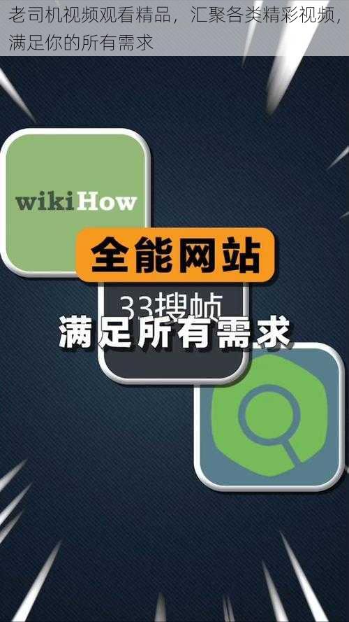 老司机视频观看精品，汇聚各类精彩视频，满足你的所有需求