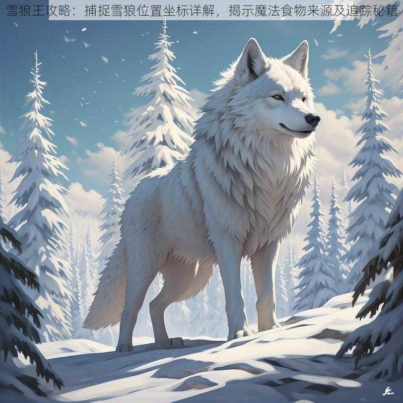 雪狼王攻略：捕捉雪狼位置坐标详解，揭示魔法食物来源及追踪秘籍