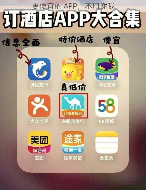 更便宜的 APP，不用谢我