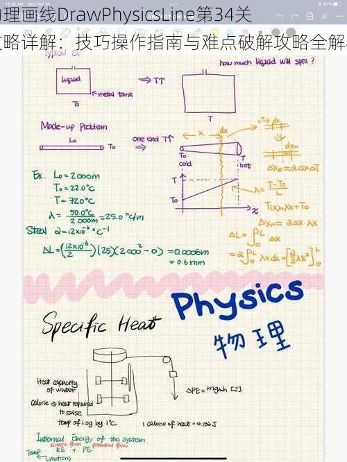 物理画线DrawPhysicsLine第34关攻略详解：技巧操作指南与难点破解攻略全解析