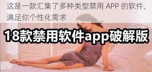 这是一款汇集了多种类型禁用 APP 的软件，满足你个性化需求