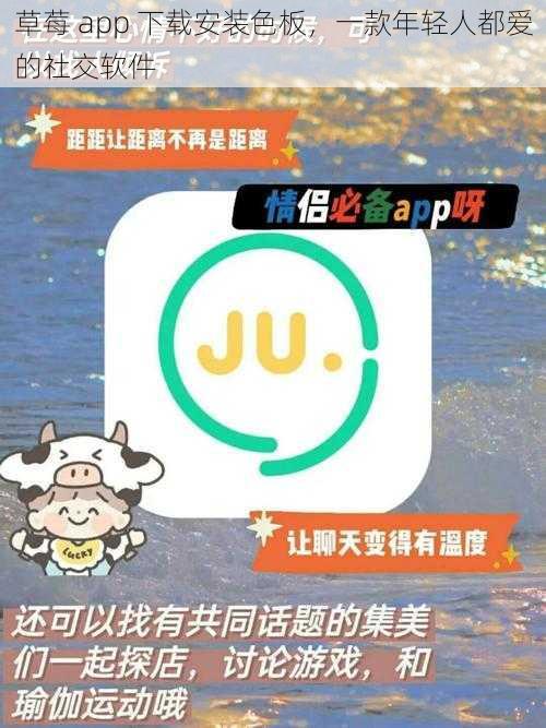 草莓 app 下载安装色板，一款年轻人都爱的社交软件