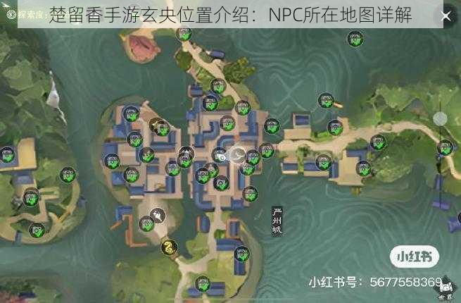 楚留香手游玄央位置介绍：NPC所在地图详解