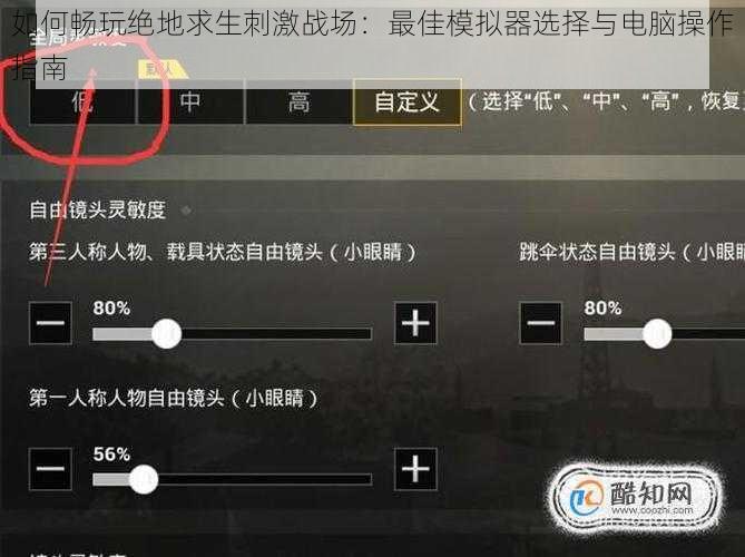如何畅玩绝地求生刺激战场：最佳模拟器选择与电脑操作指南