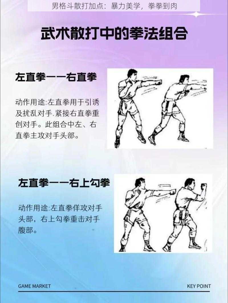 男格斗散打加点：暴力美学，拳拳到肉