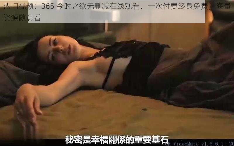 热门视频：365 今时之欲无删减在线观看，一次付费终身免费，海量资源随意看