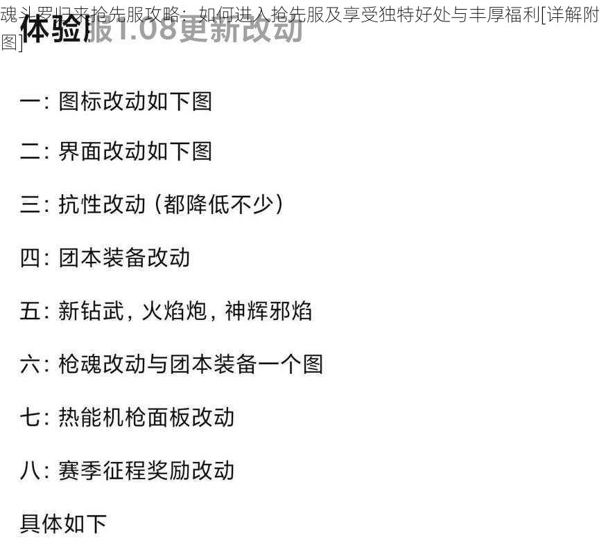 魂斗罗归来抢先服攻略：如何进入抢先服及享受独特好处与丰厚福利[详解附图]