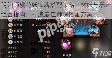 阴阳师桃花妖御魂搭配策略：树妖与暴击组合指南，打造最佳御魂搭配方案