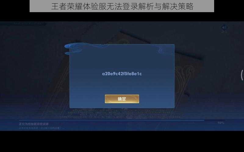 王者荣耀体验服无法登录解析与解决策略